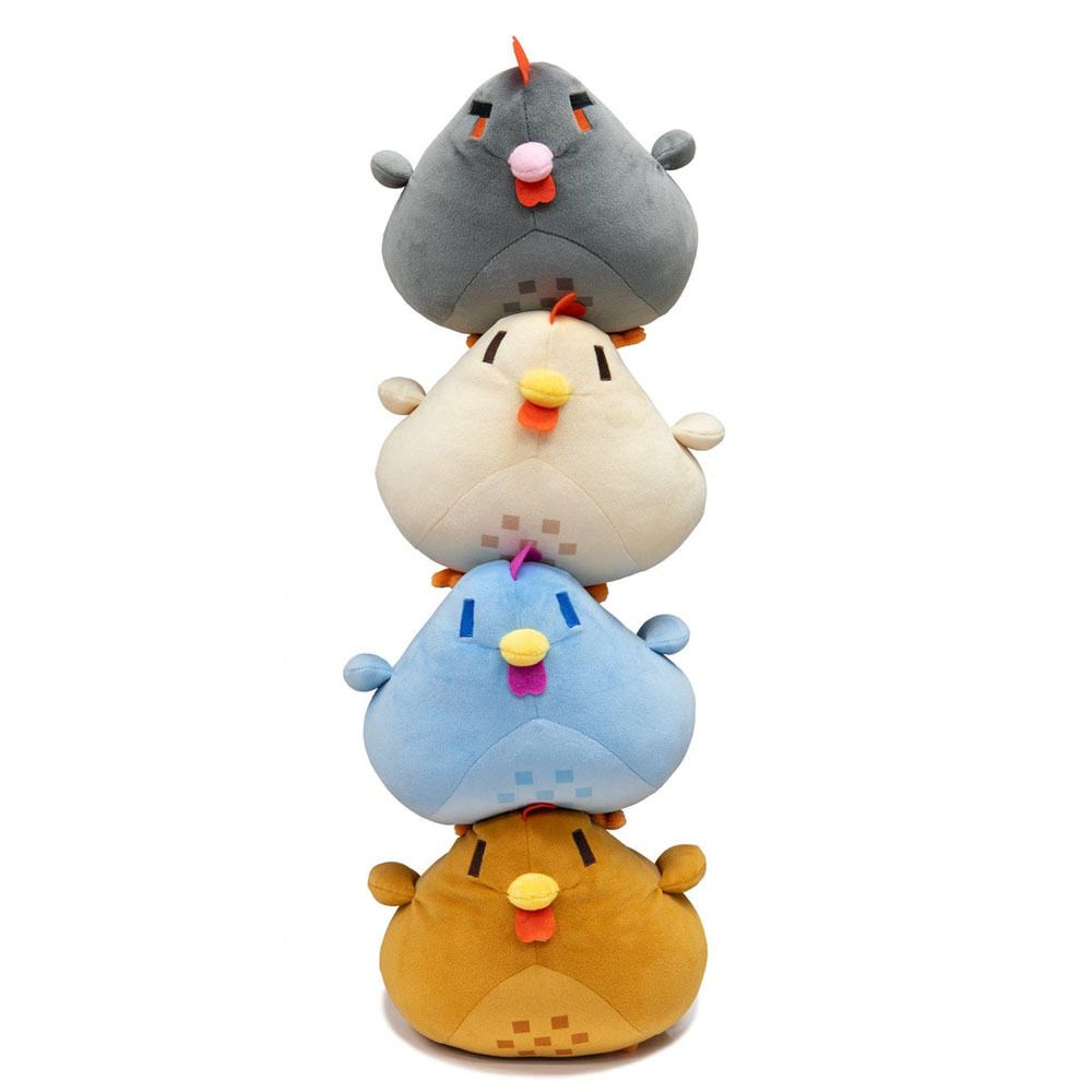 20cm Stardew Valley Game Blue White Chicken Plush Toy Stuff Dolls Cute For Kids