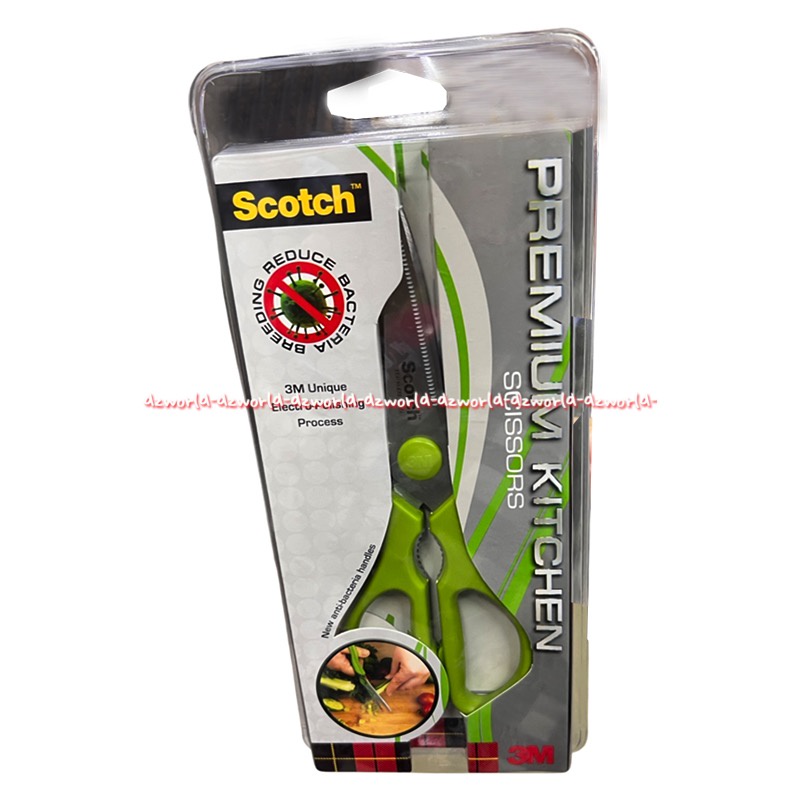 Scotch Premium Kitchen Scissors Gunting Dapur Untuk Potong Sayur Buah 3M Anti Bakteri