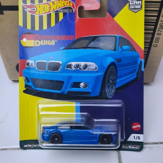HOT WHEELS DEUTSCHLAND DESIGN BMW M3 E46 BIRU