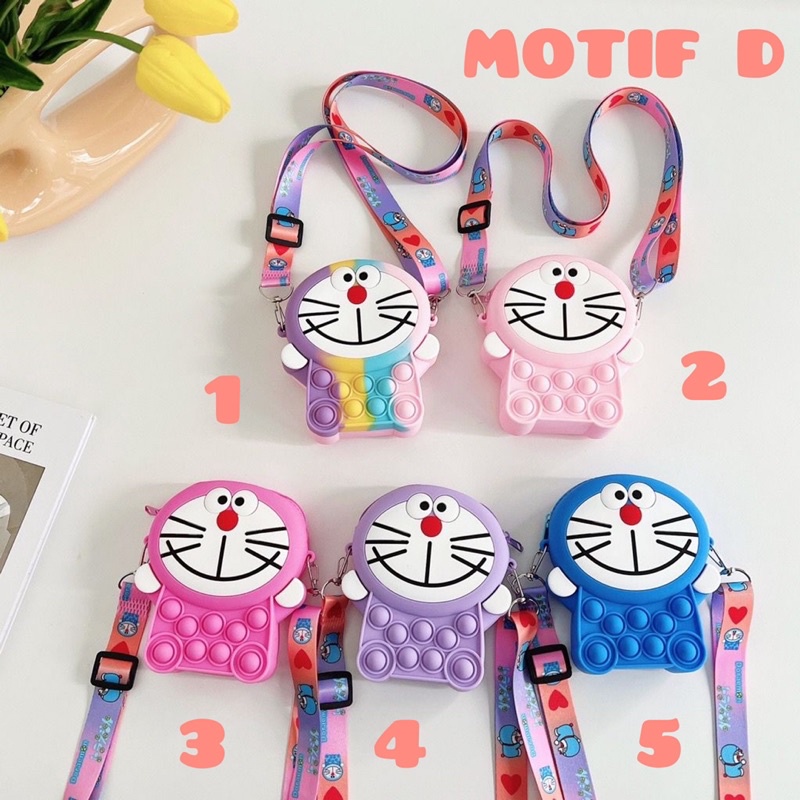 TAS ANAK LUCU POP IT  TERMURAH SIAP KIRIM