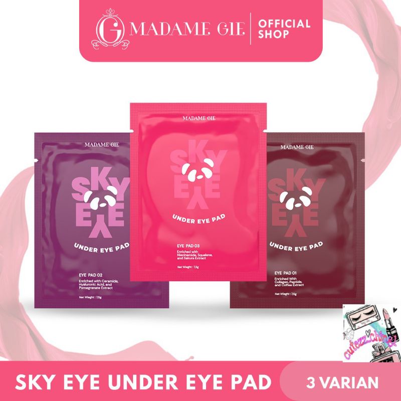 ☃Ching_Ching1☃Madame Gie Sky Eye Under Pads - Masker Mata