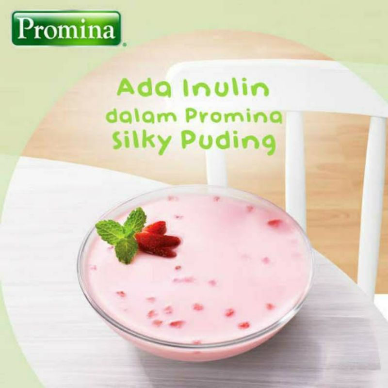 Promina Silky Pudding Bayi Makanan Cemilan Baby Anak Bergizi rasa COKELAT Strawberry Pudding Promina