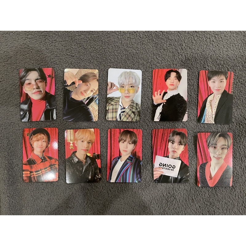 PC Going seventeen / Gomagz black version || SCOUPS JEONGHAN JOSHUA HOSHI WOOZI THE8 DK SEUNGKWAN