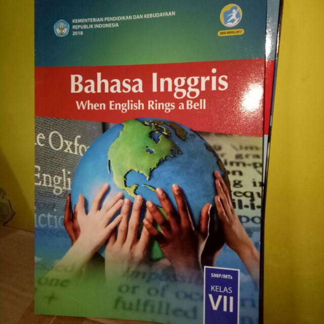 Harga satuan buku siswa dikbud k13 smp kelas 7 smtr 1 dan 2 edisi revisi terbaru-Bahasa inggris