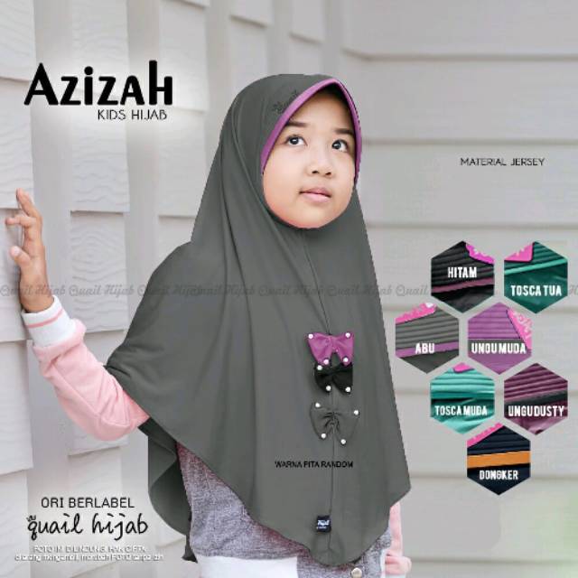 Azizah jilbab anak Quail Hijab