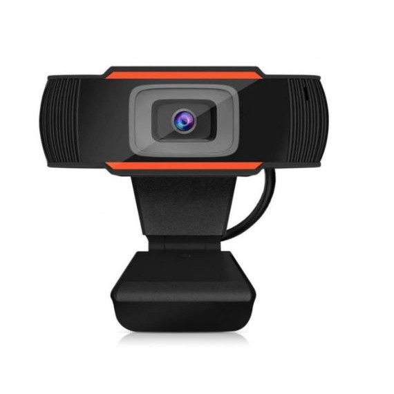 Webcam wired usb 2.0 audio 3.5mm 1080p 30fps live stream zoom or pc aio laptop i-mac-book c-30 c30