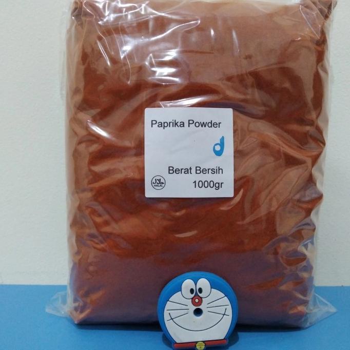 

[[COD]] Paprika Bubuk Murni 1 kg / Pure Bell Pepper / Capsicum Anum 1000 gram TERBAIK Kode 643