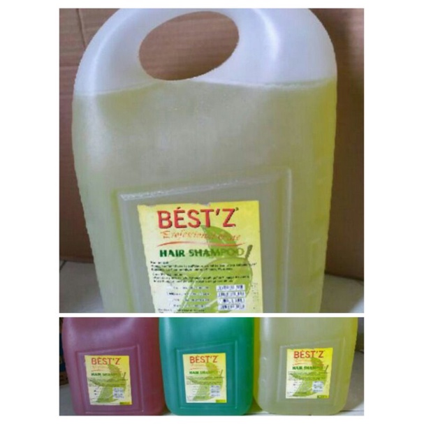 BEST'Z Shampoo Salon Dan Barbershop | Shampo Salon 5 Liter | Shampo BEST'Z