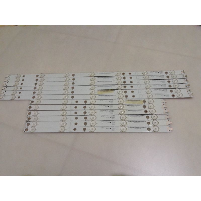 BL-LAMPU BACKLIGHT SMART TV PHILIPS 50PUT6800 6BATANG 12KANCING 3V MODEL SAMBUNG