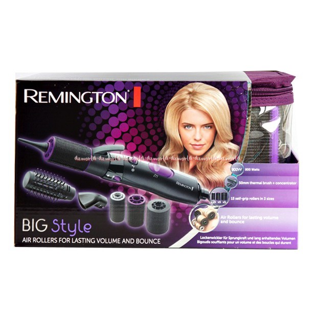 Remington Big Style Air Rollers Catokan Untuk Membuat Rambut Bervolume Original