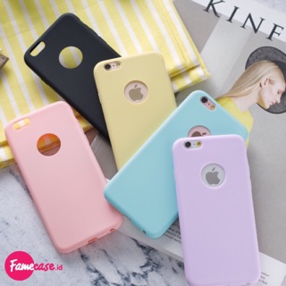 Candy Soft Case Casing Iphone 5, 5s, SE, 6, 6s, 6+, 6s+, 7, 7+ Lentur