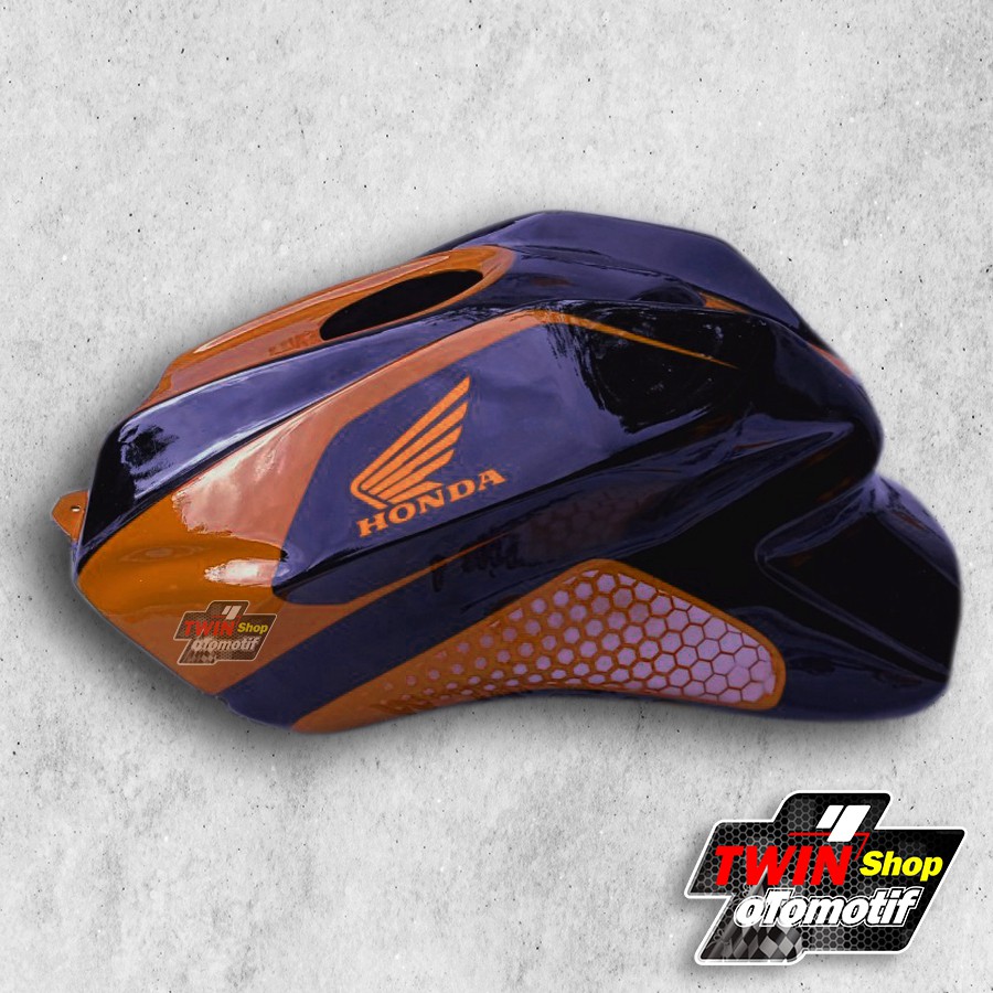 COVER TANGKI CB150R OLD, COVER TANGKI CB OLD MODEL CBR250RR ORANGE