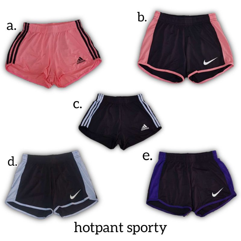 HOTPANT SPORT celana pendek olahraga ALLSIZE