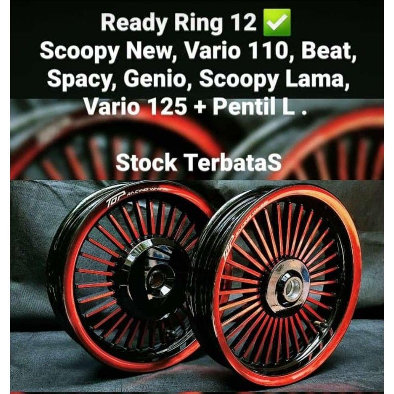 velg resing top type retro