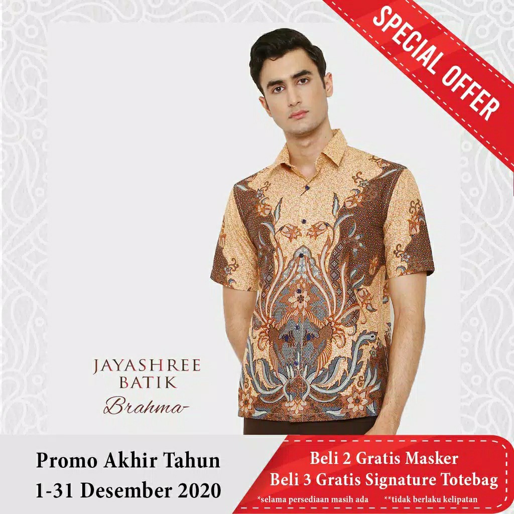 Jayashree Batik Regfit Brahma Shortsleeve