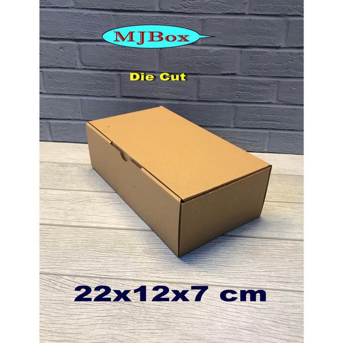 

5Fr6Dty- Kardus Karton Box Uk.22X12X7...Die Cut .Kue Bolu 7Tttyr6-