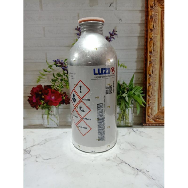 BOTOL KALENG BEKAS PARFUM LUZI kemasan 500ml