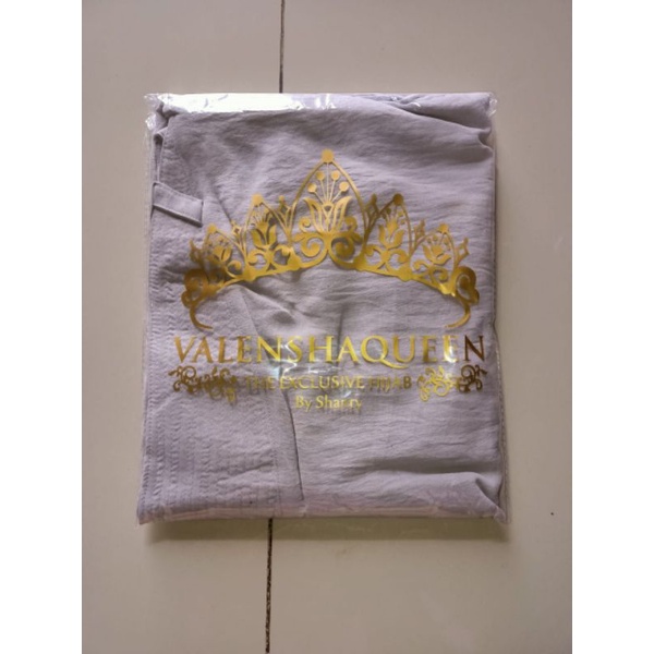 KHIMAR TALI CLARA XL ORIGINAL VALENSHA QUEEN-Dark silver