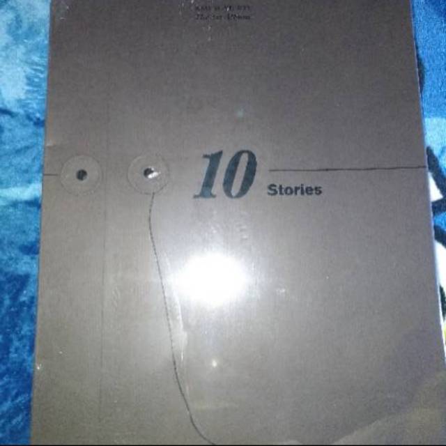 READY STOCK KIM SUNGKYU 1ST ALBUM - 10 STORIES (BIG SIZE LIMITED EDITION VER) CD + POSTER