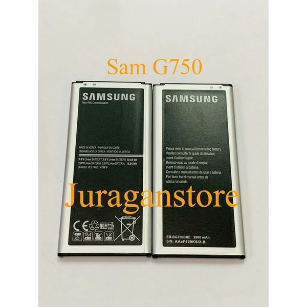 BATERAI BATRE BATTERY SAMSUNG GALAXY MEGA 2 G750 G7508 ORIGINAL