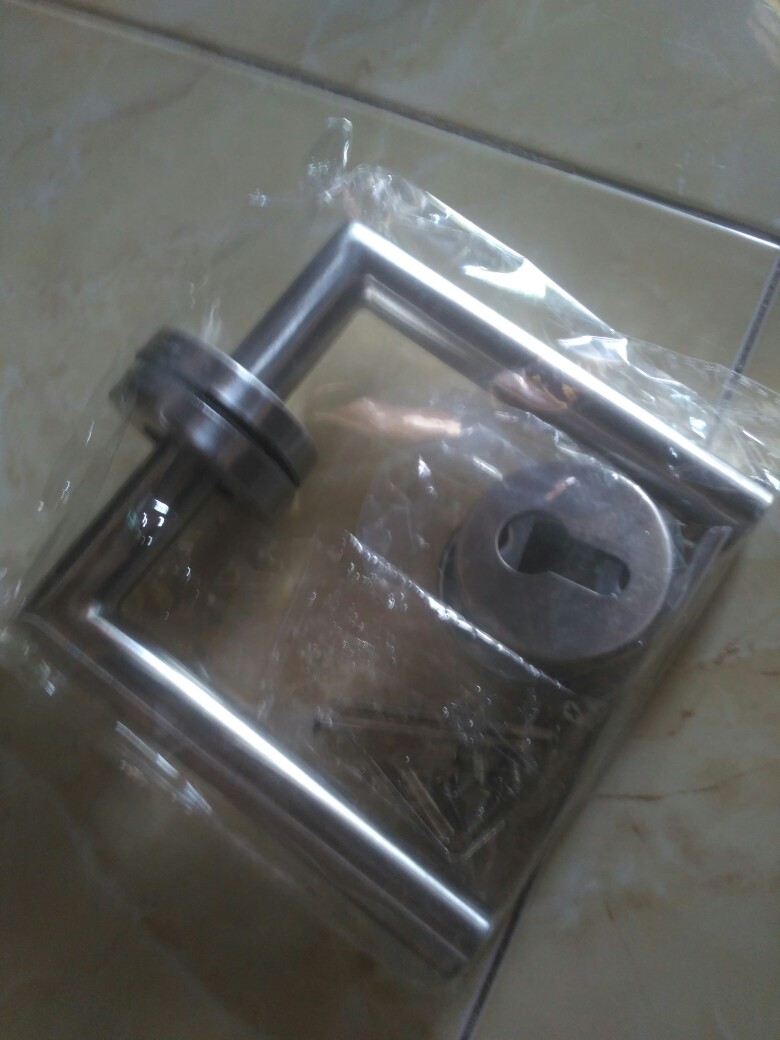 Kunci Pisah Premium L Handle Misah Gagang Pintu Premium Rosette Stainless Sus