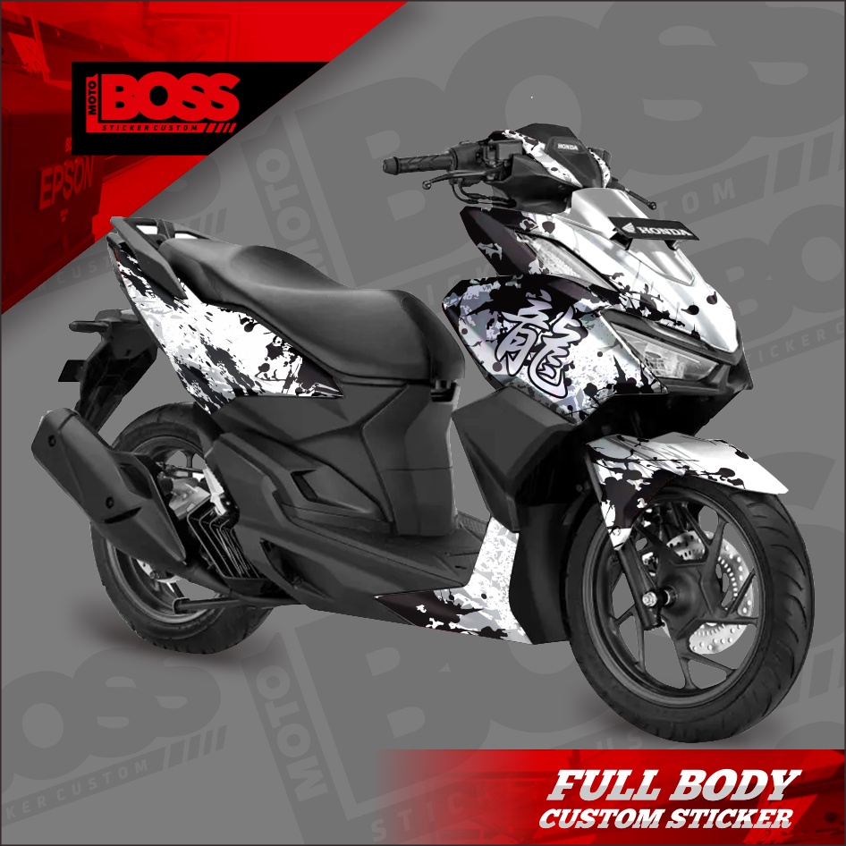 Decal Stiker Sticker Vario 160 2022 Full Body Dekal Stiker Custom  Vario 160 2022 Striping Full Body