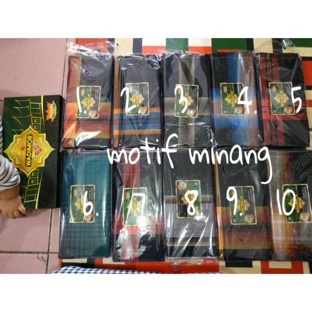 Sarung wadimor series bali citra minang gold new motif