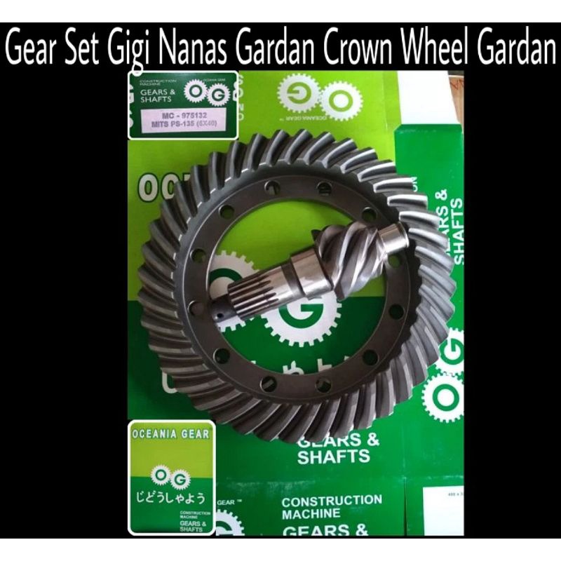 GEAR SET MITSUBISHI CANTER PS125 PS135 6X37