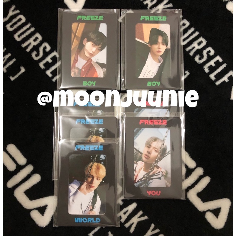 [READY STOCK] TXT THE CHAOS : FREEZE POB PRE ORDER BENEFIT WEVERSE SHOP