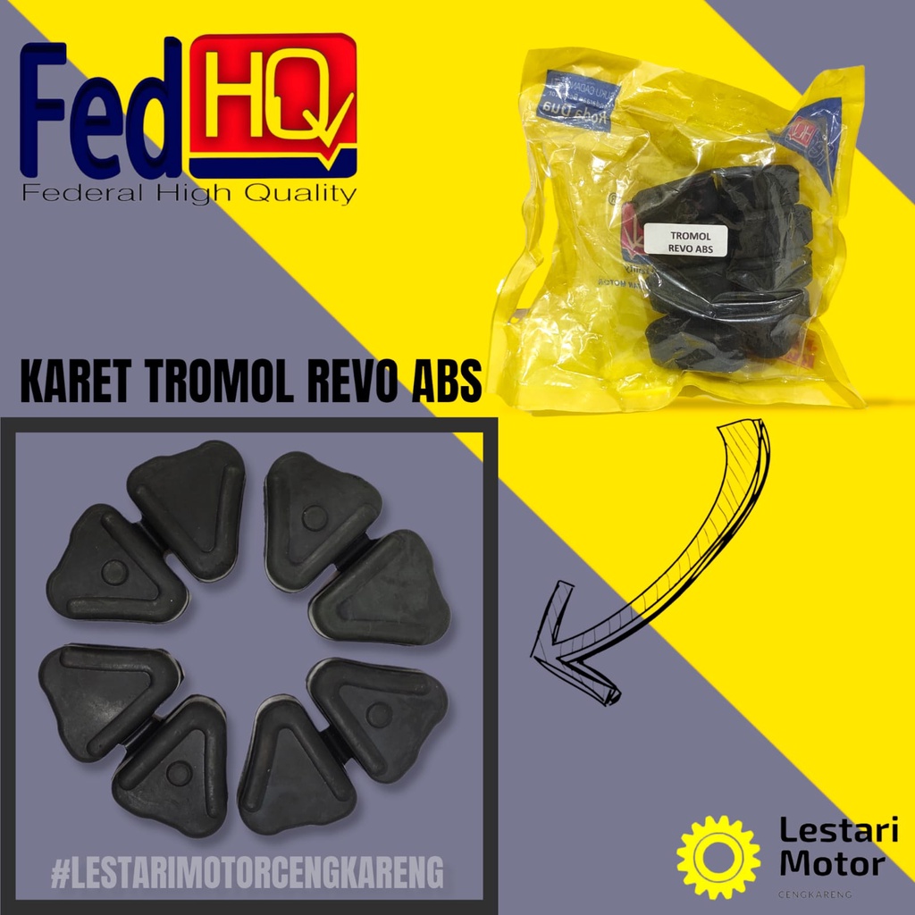 KARET TROMOL GIR BELAKANG REVO ABSOLUTE FIT BLADE 41241-KWB-170 FEDHQ