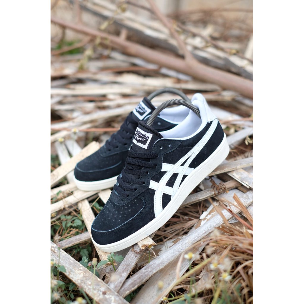 Sepatu Original Onitsuka Tiger GSM Suede Black White