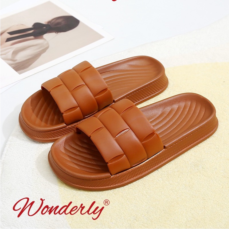 Sandal Jelly Wanita Wonderly | Sendal Selop Karet Wanita 2209-3