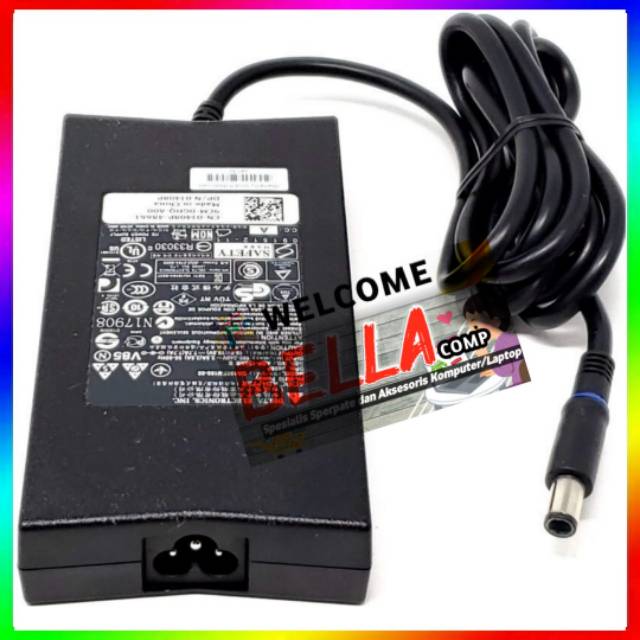 Adaptor Charger Laptop DELL Slim ( PA-5M10 ) 19.5V - 7.7A DC. 7.4x5.0mm ( Jarum ) 150W