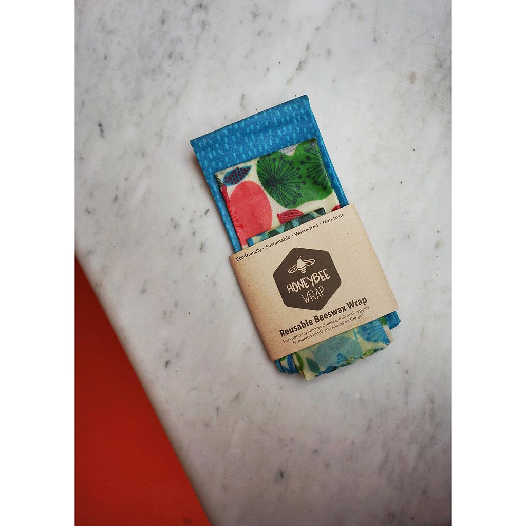 Honeybee Wrap - Reusable Beeswax Wrap