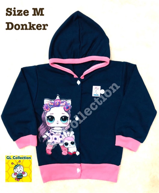 OBRAL! JAKET ANAK SIZE S M L 6BULAN-3TAHUN LAMPU LED LOL