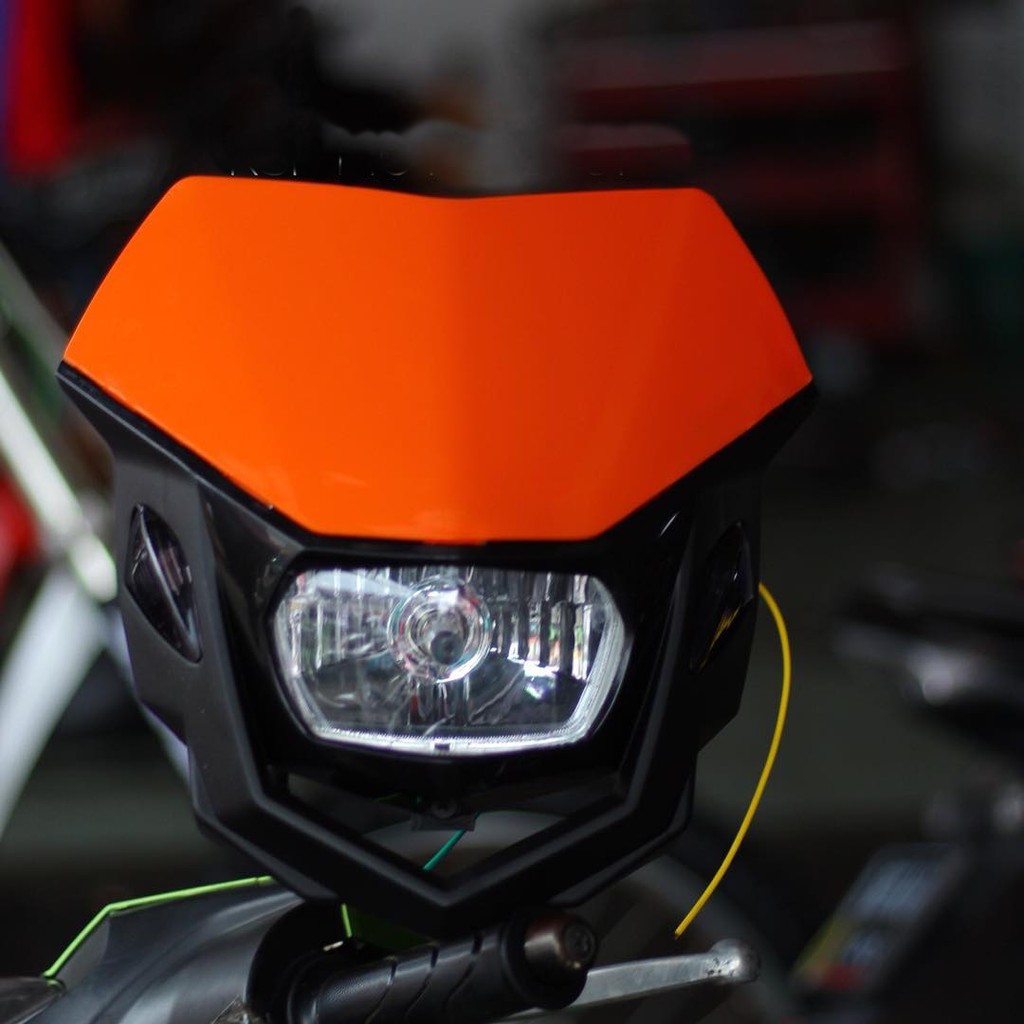 27 Info Modifikasi Lampu Motor Klx Terkini Otomotif