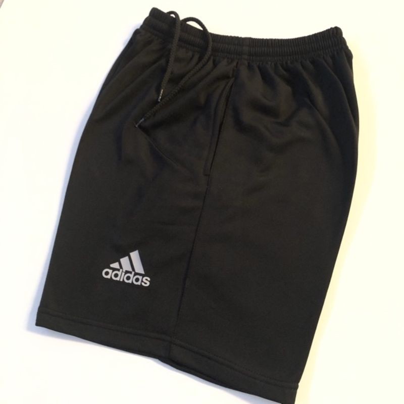 (1kg=7pcs) celana pendek polos pria/short pants men sport/celana olahraga santai polos hitam olahraga-3