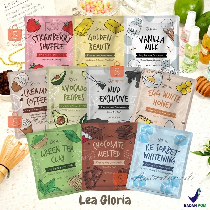 Lea Gloria Masker Wajah 20g (Manado)