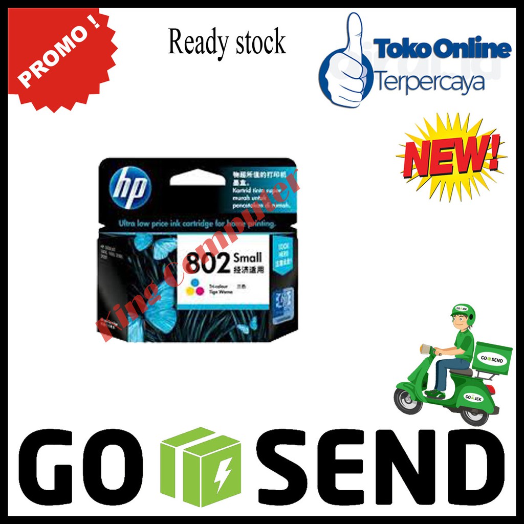 TINTA HP 802 COLOUR