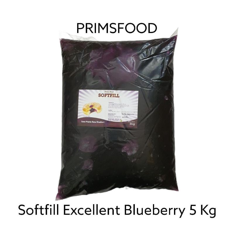 

Abigailcorner - Primsfood | Softfill Excellent Blueberry / Selai Excellent Rasa Bluberri 1 pack isi (5 kg)