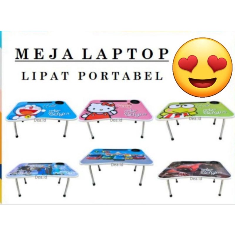 MEJA LAPTOP KARAKTER