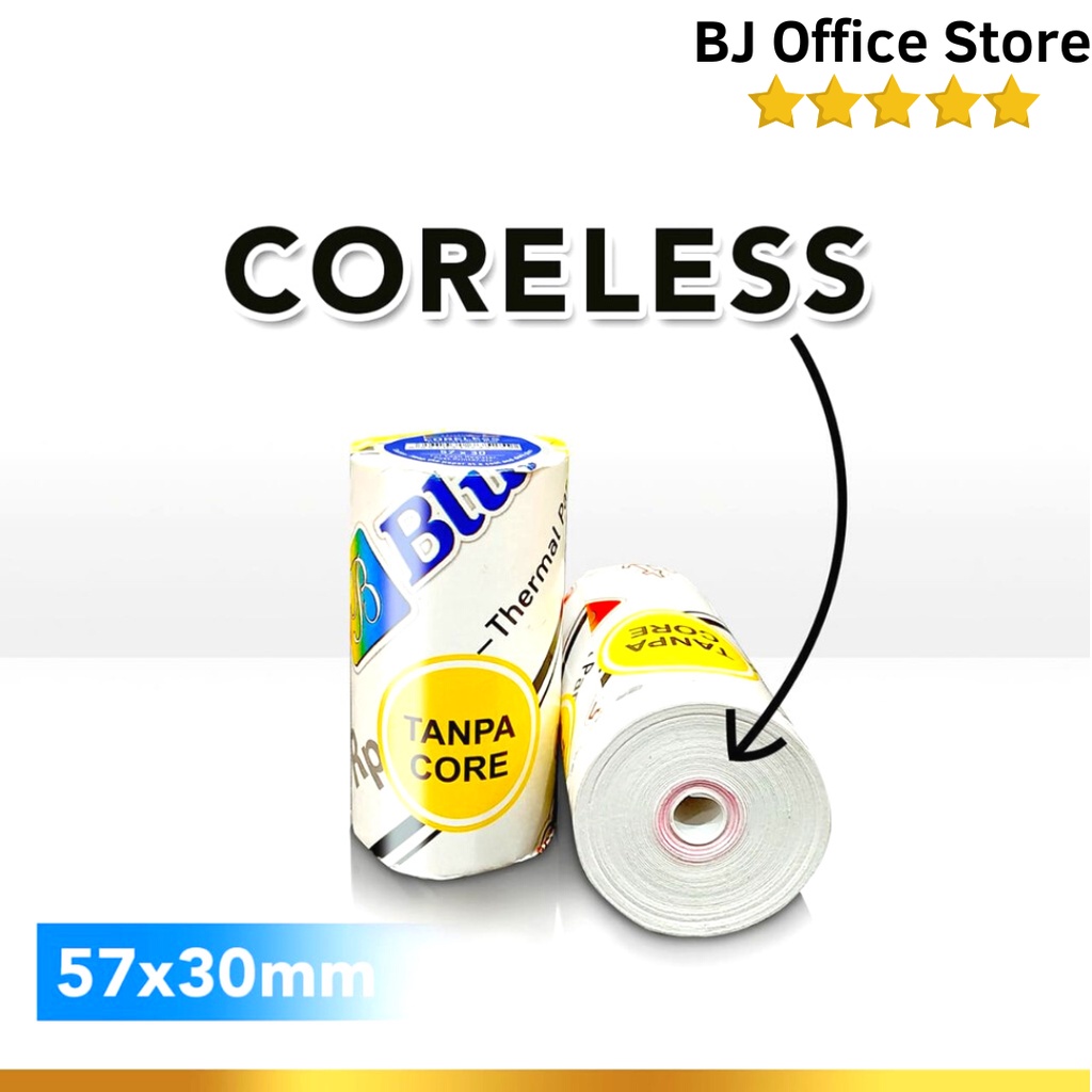 

KERTAS THERMAL STRUK KASIR EDC BLUEPRINT LITE 57 x 30 / 57x30 mm