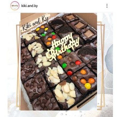 

Fudgy Brownies Fudgy by - Kiki and Ky - Crushed on top Moist inside