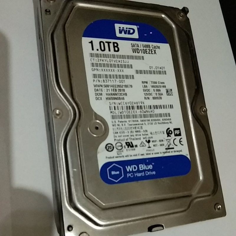 Harddisk PC 1TB Mix