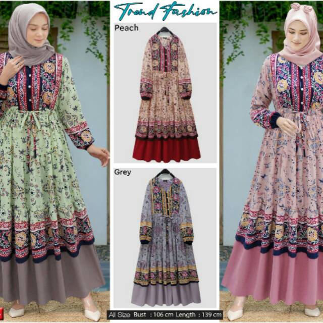 Gamis set rok By EXTU