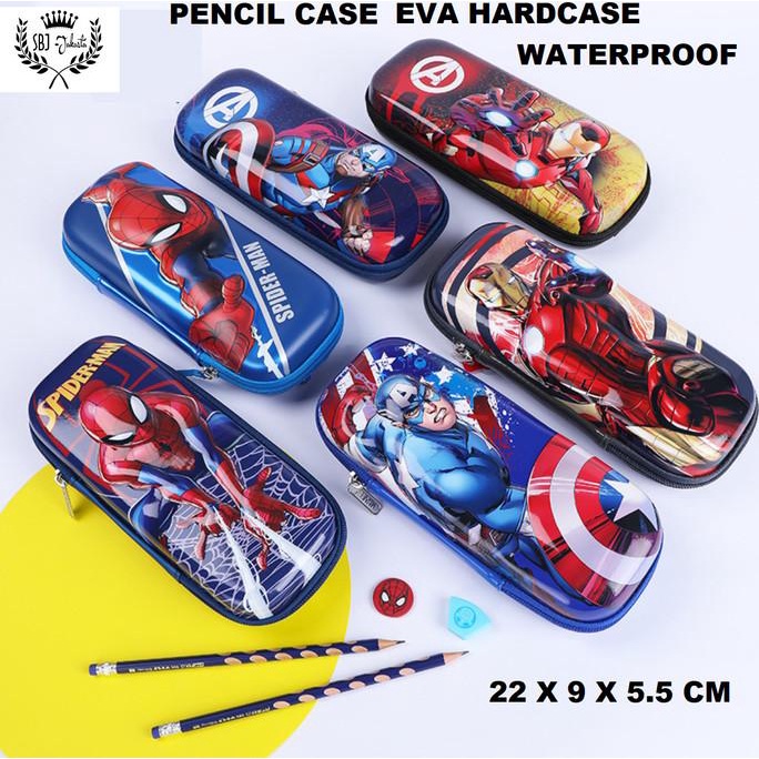 

Office & Stationery | Alat Tulis | Tempat Pensil Smiggle 3D Lookalike Eva Hardcase Spiderman | Best Seller