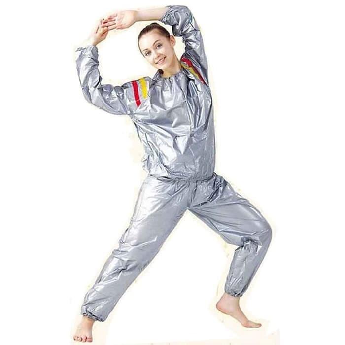 Ready Stock Frid Mantel Olahraga Pembakar Lemak / Mantel Sauna Suit / Baju Pelangsing