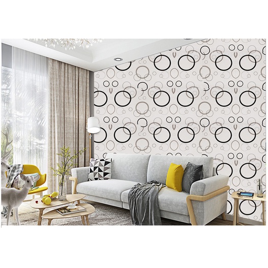 TERMURAH - PAKET 5 ROLL!! WALLPAPER STICKER DINDING GH PREMIUM QUALITY 45cm x 5m MOTIF ELEGANT PREMIUM - BOY WALLPAPER