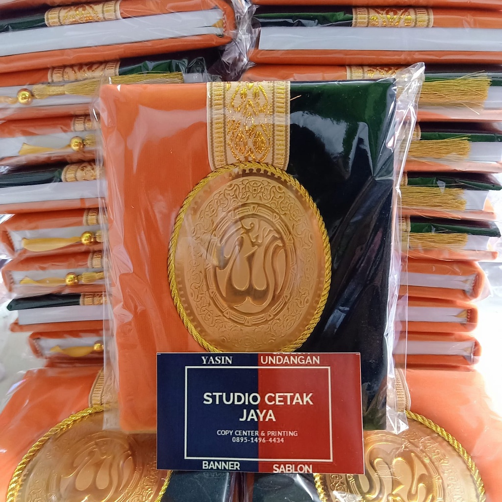 Buku Yasin dan Tahlil Hard Cover Busa Khusus Satuan