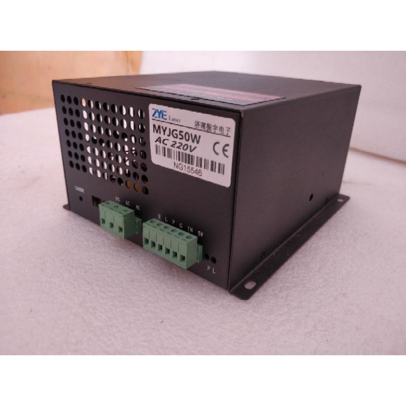 Power supply laser co2 50W power supply mesin laser co2 50w